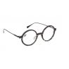 Mou Compagny Light Collection MIARRITZ Lunettes de Vue En Bois Carbone Et Titane Black White