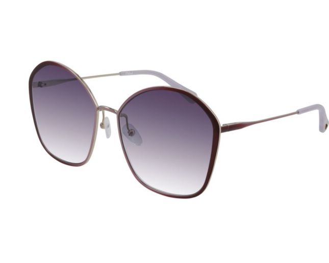 Chloé CH00015S Gold Burgandy VioletLenses