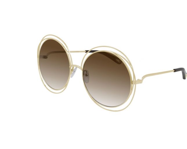 Chloé CH00045S Gold Brown Lenses