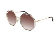 Chloé CH00046S Gold Brown Lenses