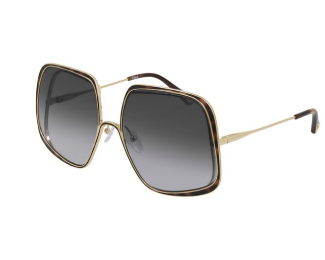 Chloé CH00035SAHavana Gold Brown Lenses