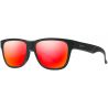 Smith Lowdown Slim 2 Matte Black Chromapop Polarized Red Mirror