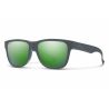 Smith Lowdown Slim 2 Matte Grey Chromapop Polarized Green Mirror