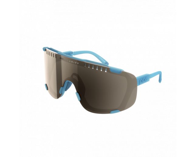 POC Lunette de Soleil - DEVOUR - Basalt Blue- Clarity Cat.2 Brown Silver Mirror