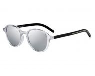 Dior Homme BlackTie 240S Crystal Silver Mirror Lenses