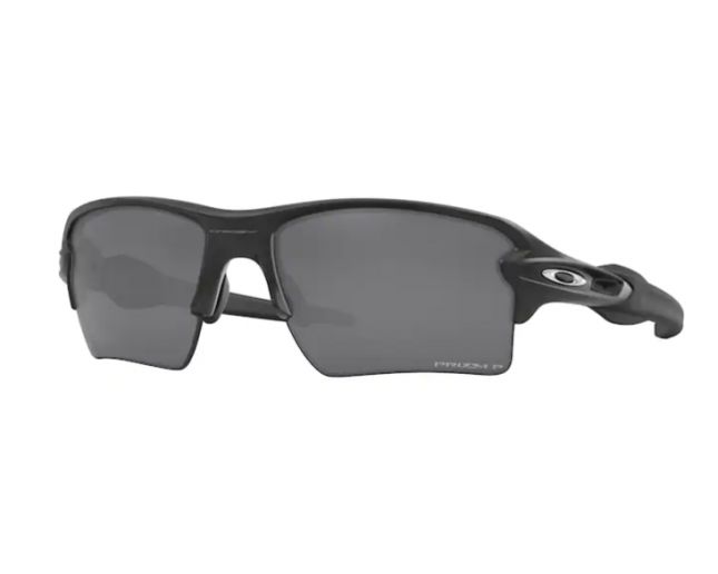 Oakley Flak 2.0 XL Matte black-Prizm Black iridium polarisé