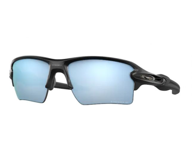 Oakley Flak  XL Matte Black-Prizm Deep Water Polarized - OO9188-58 -  Sunglasses - IceOptic