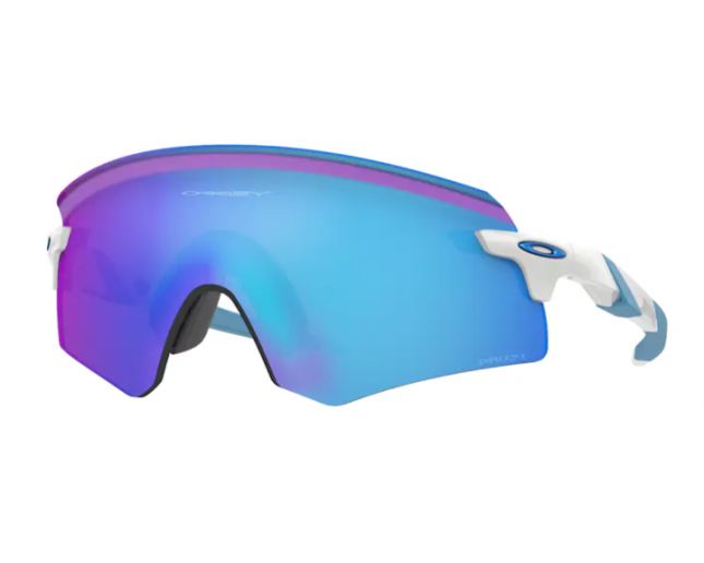 Oakley Encoder Polished White-Prizm Sapphire