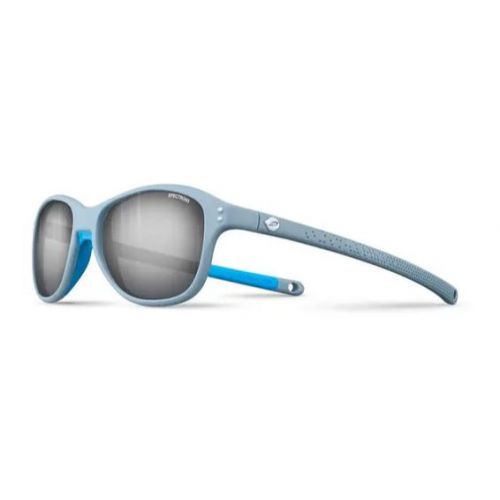 Julbo Lunette de Soleil Enfant Boomerang Gris Foncé / Vert Clair - Spectron 3 Flash Argent