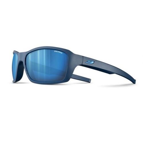 Julbo Lunette de Soleil Ado Extend 2.0 Gris Translucide logo / Bleu - Spectron 3 Flash Bleu