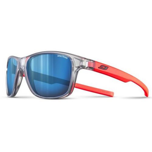 JulboLunette de Soleil Ado Cruiser Gris Translucide / Orange Fluo- Spectron3 Flash Bleu