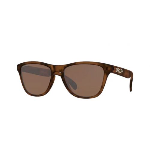 Oakley Frogskins XS Matte Brown Tortoise Prizm Tungsten