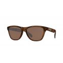 Oakley Frogskins XS Matte Brown Tortoise Prizm Tungsten