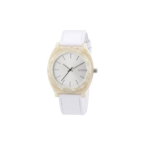 Nixon The Time Teller Acetate Leather White/Granite