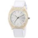 Nixon The Time Teller Acetate Leather White/Granite