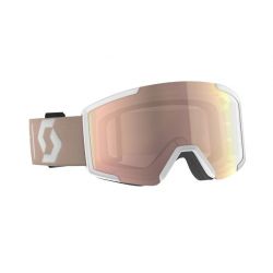 Scott Shield Pale Pink Enhancer Rose Chrome + Extra Lens Illuminator Blue Chrome