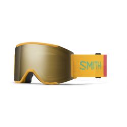 Smith Squad MAG Saffron Landscape 2 écrans ChromaPop Sun Black Gold Mirror / ChromaPop Storm Yellow Flash