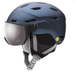 Smith Survey - casque de ski avec visière intégrée - Matte Metallic French Navy