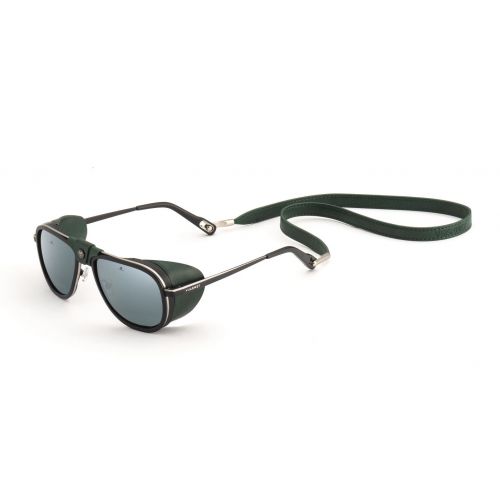 Vuarnet Glacier Large 2112 Noir Vert Pure Grey Silver Flash
