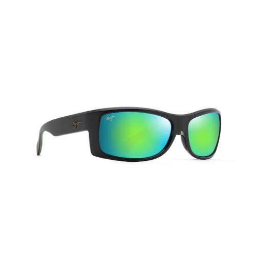 Maui Jim Equator Matte Black Olive Maui Green