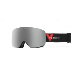 Vuarnet Masque de Ski VM2021 - Matt Black 2 écransGrey Silver Flash cat.3 & Orange cat.1