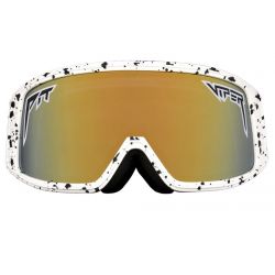 Pit Viper Goggles Midnight Colorway with Purple/Blue Revo Mirror