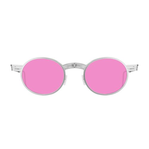 Roav Nestor Brush Silver Light Pink Polarized Lenses