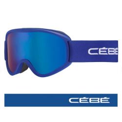 Cébé Masque de Ski HOOPOE - Blue Matte - Brown Flash Blue Cat.3