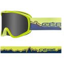 Cébé Masque de Ski HOOPOE - Matt Lime Blue Mountain - Grey Ultra Black Cat.3