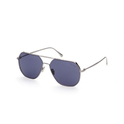 Tom Ford Gilles-02 Ruthénium Blue Lenses