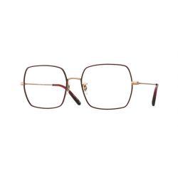 Oliver Peoples Justyna Rose Gold Burgundy