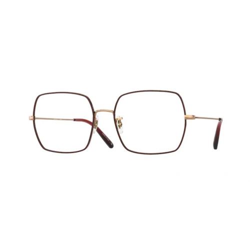 Oliver Peoples Justyna Rose Gold Burgundy