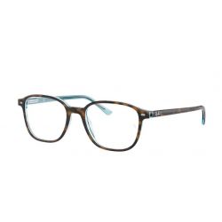 Ray-Ban RX5393 Leonard Havana On Light Blue