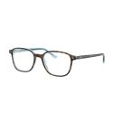 Ray-Ban RX5393 Leonard Havana On Light Blue