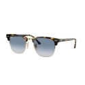 Ray-Ban Clubmaster Pink Havana Clear Gradient Brown