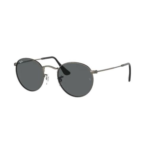 Ray-Ban Round Metal Legend Silver Dark Grey 