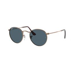 Ray-Ban Round Metal Legend Antique Cooper Blue