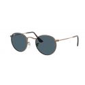 Ray-Ban Round Metal Legend Antique Cooper Blue