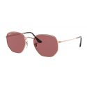 Ray-Ban Hexagonal Copper Bronze Gradient Brown