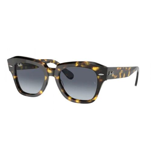 Ray-Ban State Street RB2186 Yellow Havana Light Blue