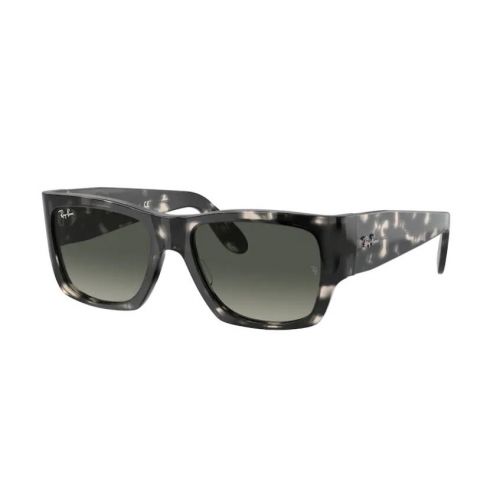 Ray-Ban RB2187 Nomad Legend Gold Shiny Black Green G15