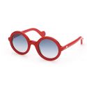 Moncler ML0005 Shiny Red Blue Smoke