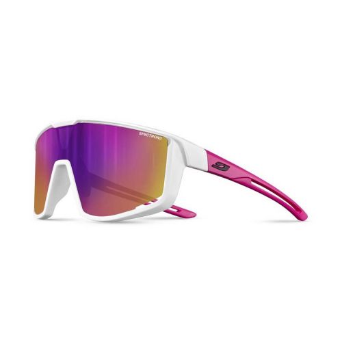 Julbo Fury S Mat Blanc Brillant/Rose Cat 3 Flash Rose