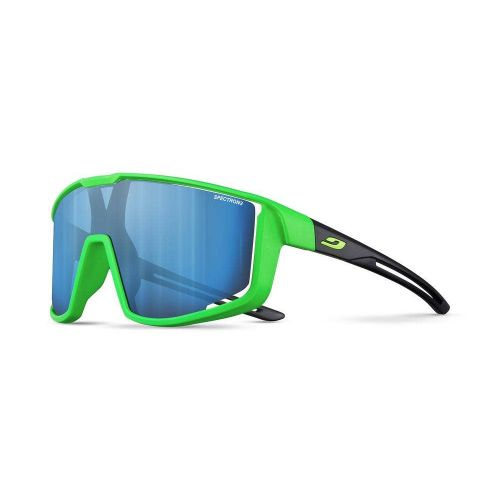 Julbo Fury S Vert/Noir Cat 3 Flash Bleu