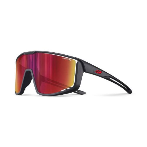 Julbo Fury S noir Cat 3 Flash rouge