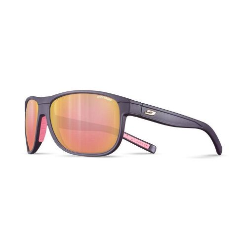 Julbo Renegade M Mat Violet Foncé/Rose - Spectron Cat 3 Flash Rose