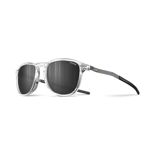 Julbo United Translucide Brillant Cristal/Noir/Jaune - Spectron 3 Polarized