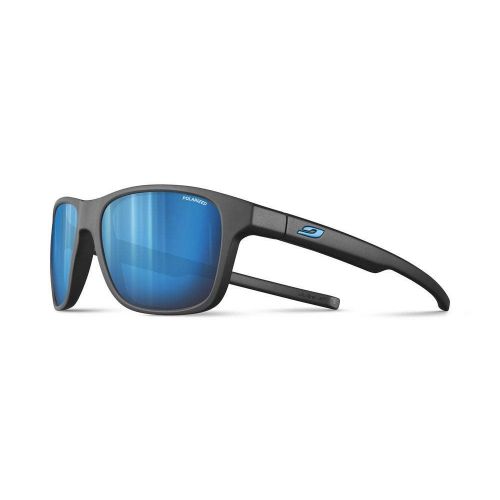 Julbo Lounge Noir Mat - Polarized Cat 3 Flash Bleu