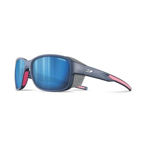 Julbo Monterosa 2 Bleu tr s fonc Gris Clair SPECTRON 4 Flash Argent J5421232 Lunettes de soleil IceOptic