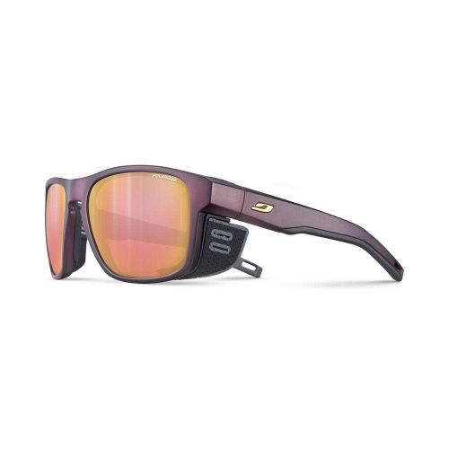 Julbo Shield M Translucide Mat Bordeaux/Or - Spectron 3 Polarized